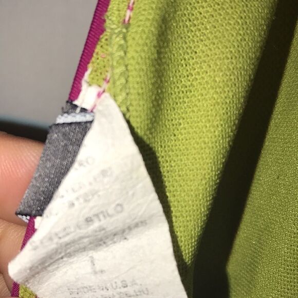 Kenneth Cole Reaction Women's Halter Pull String Cinched Side Maroon Tankini L - Picture 7 of 7